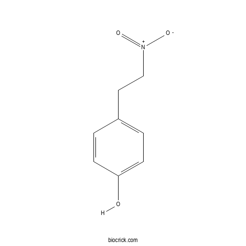 4-(2-Nitroethyl)phenol 2D chemical structure