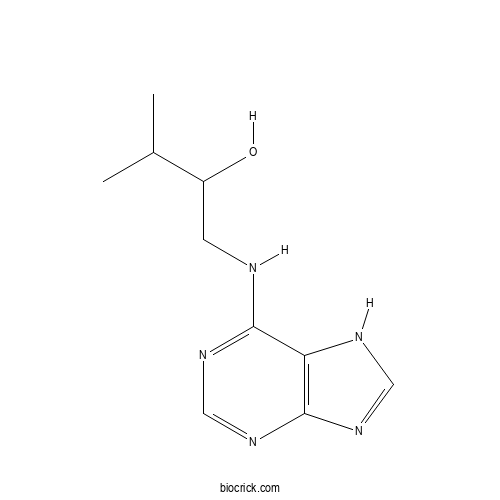N-(2-Hydroxy-3-methylbutyl)adenine 2D chemical structure