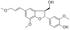 Jatrointelignan D 2D chemical structure
