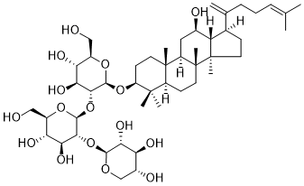 Notoginsenoside SFt3 2D chemical structure