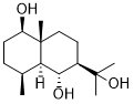 Eudesmane-1&beta;, 6&alpha;,11-triol 2D chemical structure