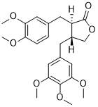 5'-Methoxydimethylmatairesinol 2D chemical structure
