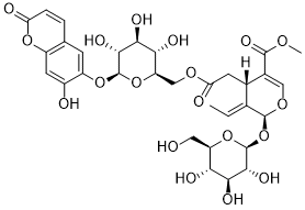Escuside 2D chemical structure