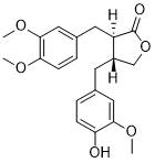 Isoarctigenin 2D chemical structure