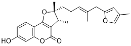 Ferulacoumarin B 2D chemical structure