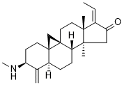 Cyclosuffrobuxinine M 2D chemical structure