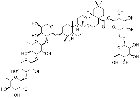 Scabiostellatoside A 2D chemical structure