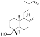 4-epi-trans-Communol 2D chemical structure