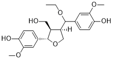 7'-Ethoxylariciresinol 2D chemical structure