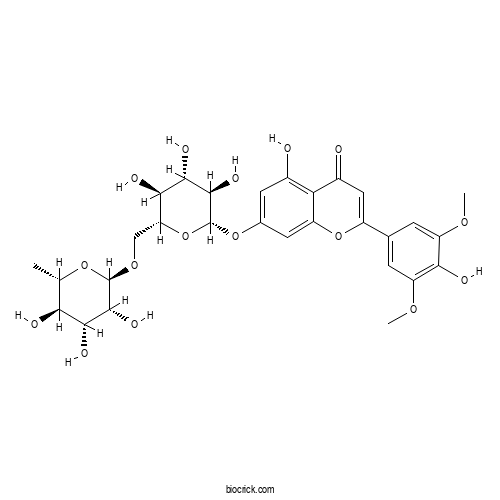 Tricin 7-O-rutinoside 2D chemical structure