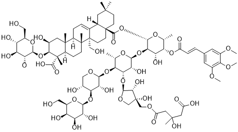 Onjisaponin Vg 2D chemical structure