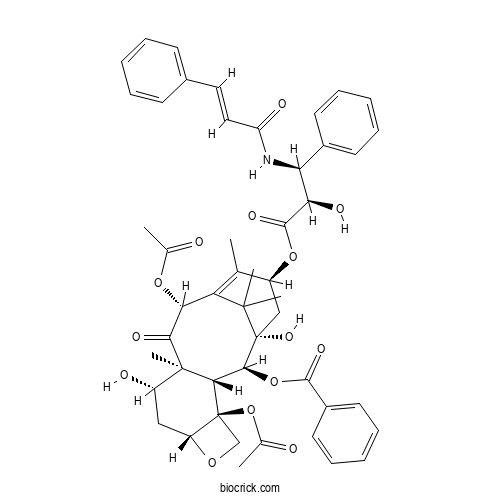 N-Debenzoyl-N-cinnamoylpaclitaxel 2D chemical structure