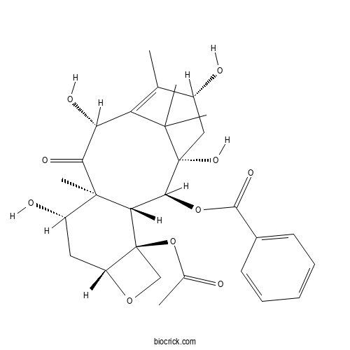 13-epi-10-Deacetylbaccatin III 2D chemical structure