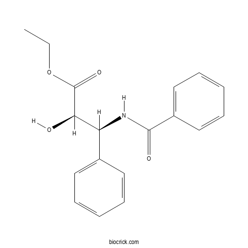 Ethyl (2R,3S)-3-(benzoylamino)-2-hydroxy-3-phenylpropanoate 2D chemical structure