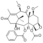 7,10-Di-O-methyl-13-oxo-10-deacetylbaccatin III 2D chemical structure