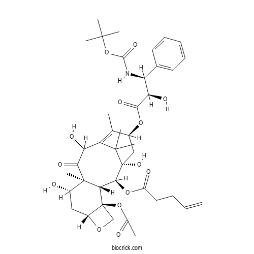 2-Debenzoyl-2-pentenoyldocetaxel 2D chemical structure
