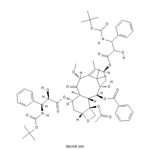Cabazitaxel EP Impurity G Reference E tandard 2D chemical structure