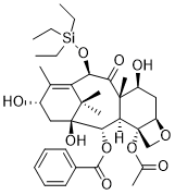 10-O-Triethylsilyl-10-deacetylbaccatin III 2D chemical structure