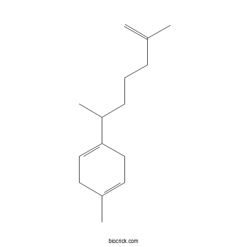 &beta;-Curcumene 2D chemical structure