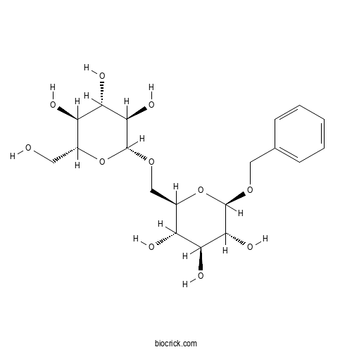 Benzyl &beta;-gentiobioside 2D chemical structure