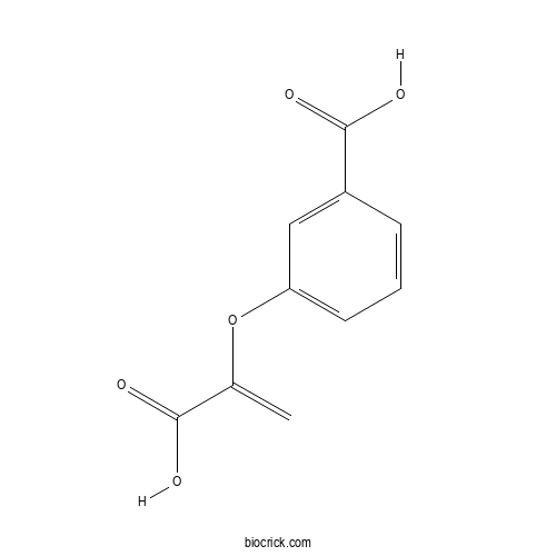 3-(1-Carboxyvinyloxy)benzoic acid 2D chemical structure