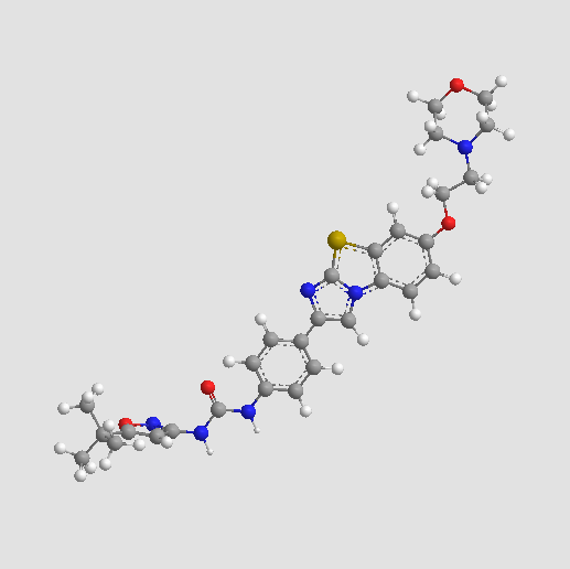 Quizartinib (AC220) | CAS:950769-58-1 | FLT3 inhibitor,potent and ...